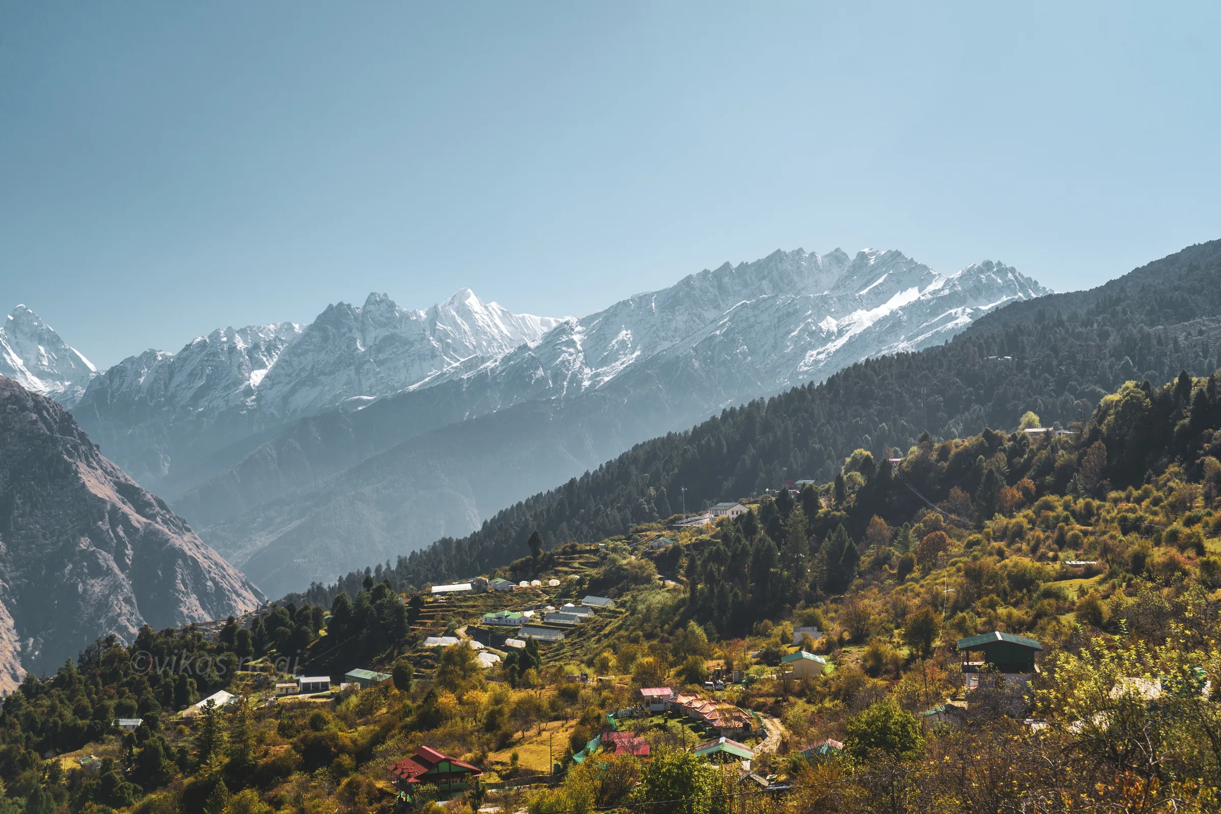 Mountain landscape from Pahad Calling