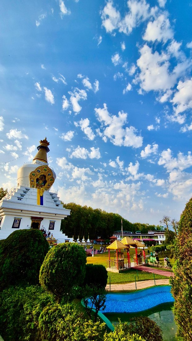 Where Silence Found Me — An Evening at Buddha Temple, Dehradun